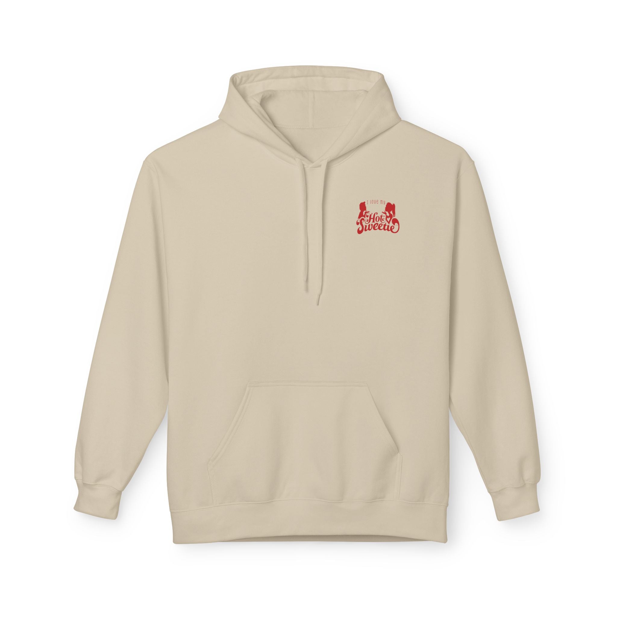 I Love My Hot Sweetie Hoodie, Unisex Fleece Pullover, Couples Christmas Gift, Valentine's Day Apparel, Cute Relationship Hoodie, Softstyle [...]
