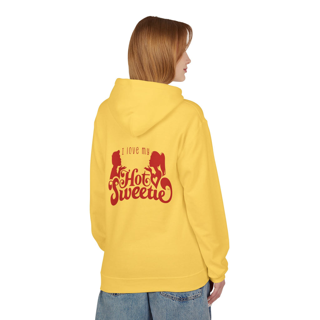 I Love My Hot Sweetie Hoodie, Unisex Fleece Pullover, Couples Christmas Gift, Valentine's Day Apparel, Cute Relationship Hoodie, Softstyle [...]