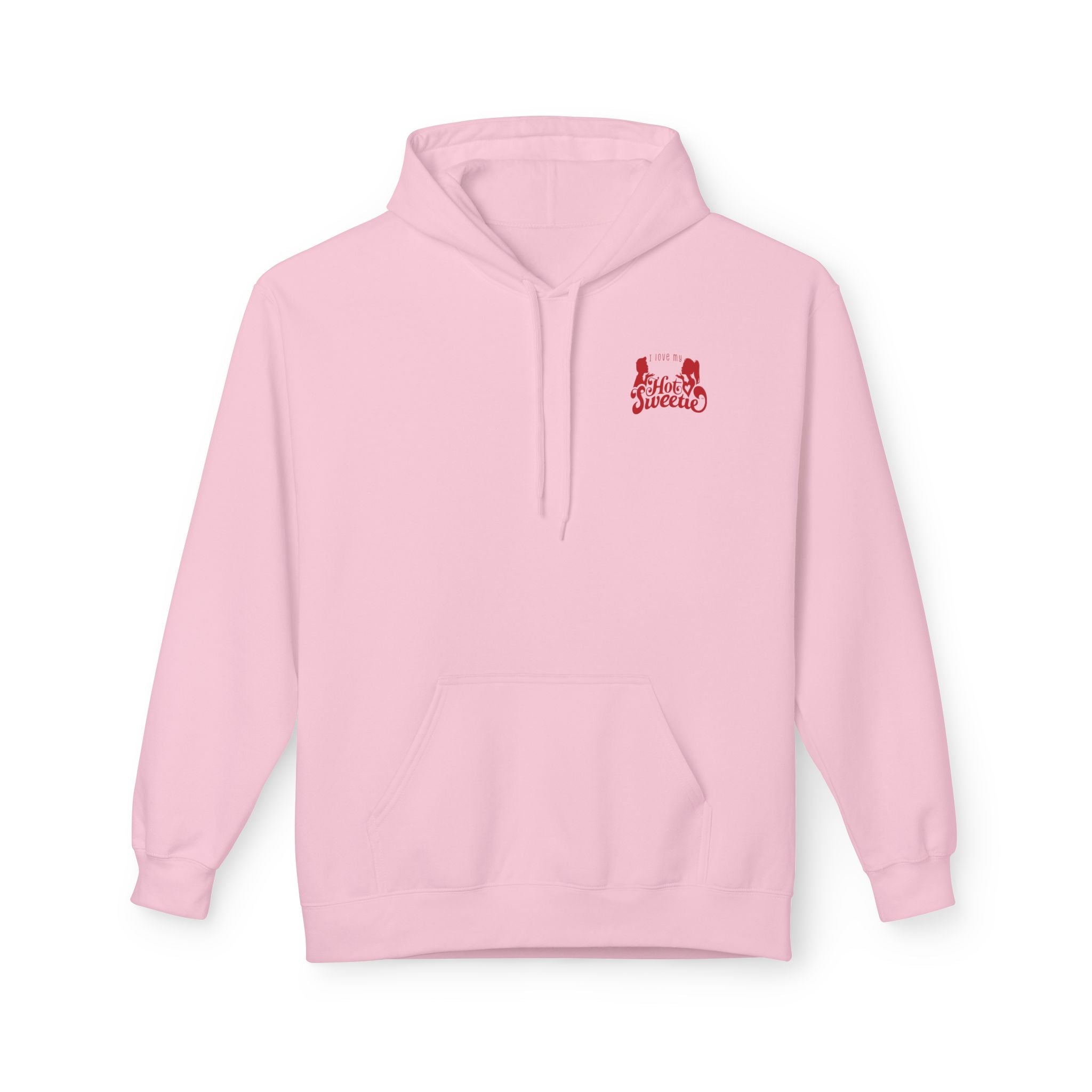I Love My Hot Sweetie Hoodie, Unisex Fleece Pullover, Couples Christmas Gift, Valentine's Day Apparel, Cute Relationship Hoodie, Softstyle [...]