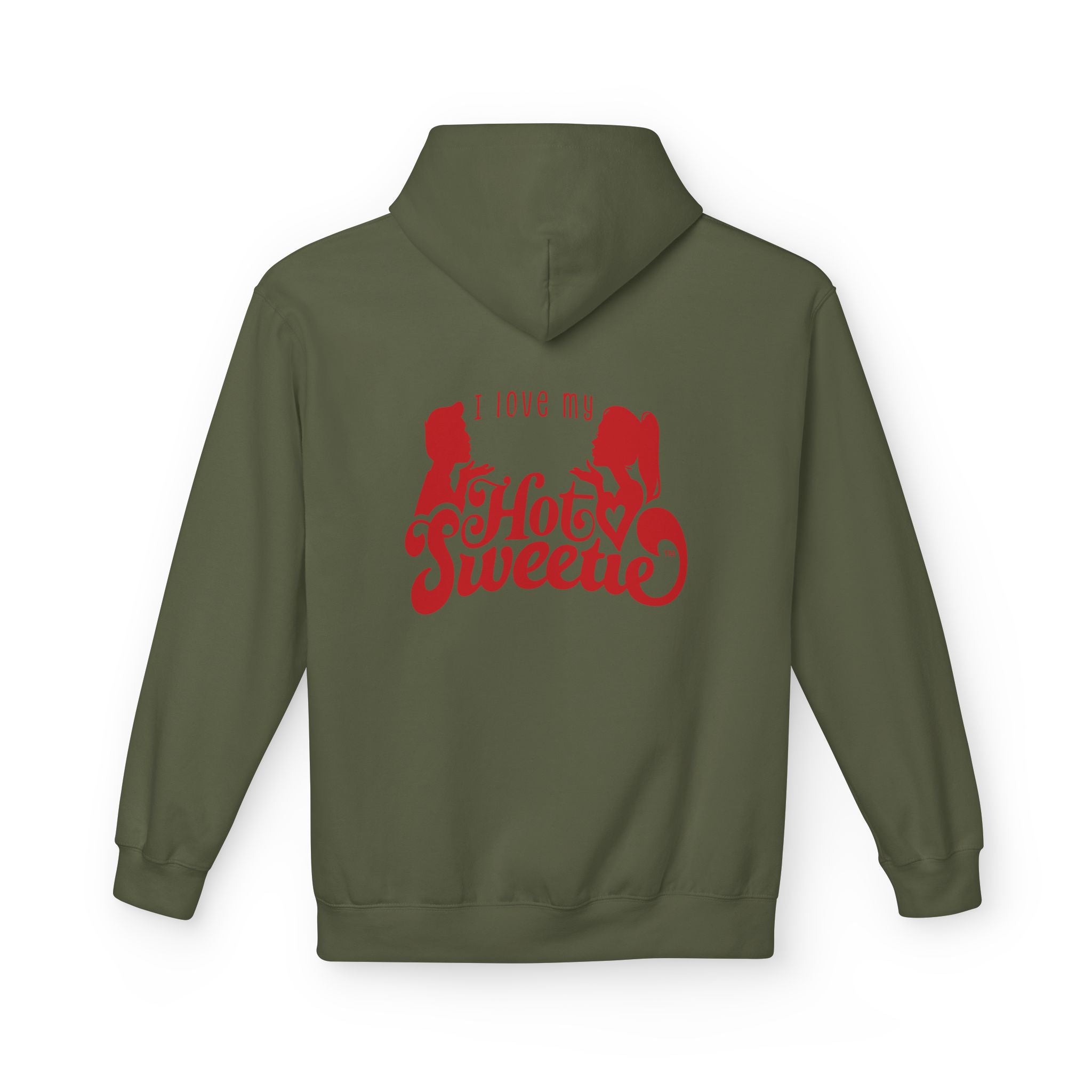 I Love My Hot Sweetie Hoodie, Unisex Fleece Pullover, Couples Christmas Gift, Valentine's Day Apparel, Cute Relationship Hoodie, Softstyle [...]