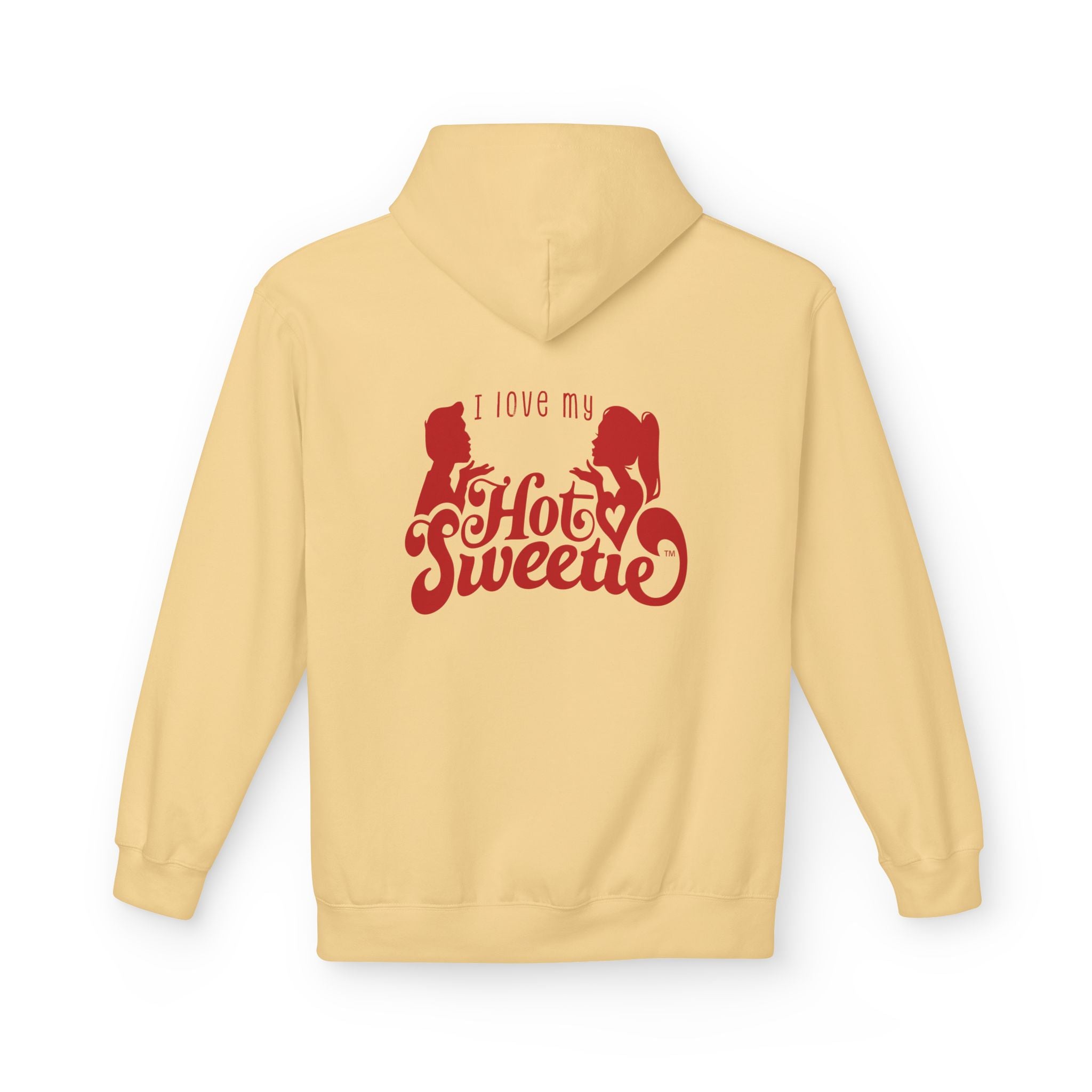 I Love My Hot Sweetie Hoodie, Unisex Fleece Pullover, Couples Christmas Gift, Valentine's Day Apparel, Cute Relationship Hoodie, Softstyle [...]