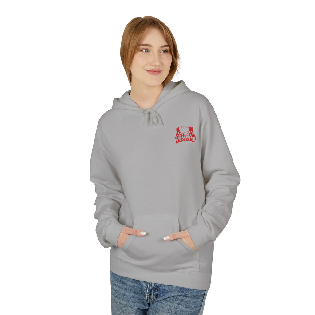 I Love My Hot Sweetie Hoodie, Unisex Fleece Pullover, Couples Christmas Gift, Valentine's Day Apparel, Cute Relationship Hoodie, Softstyle [...]
