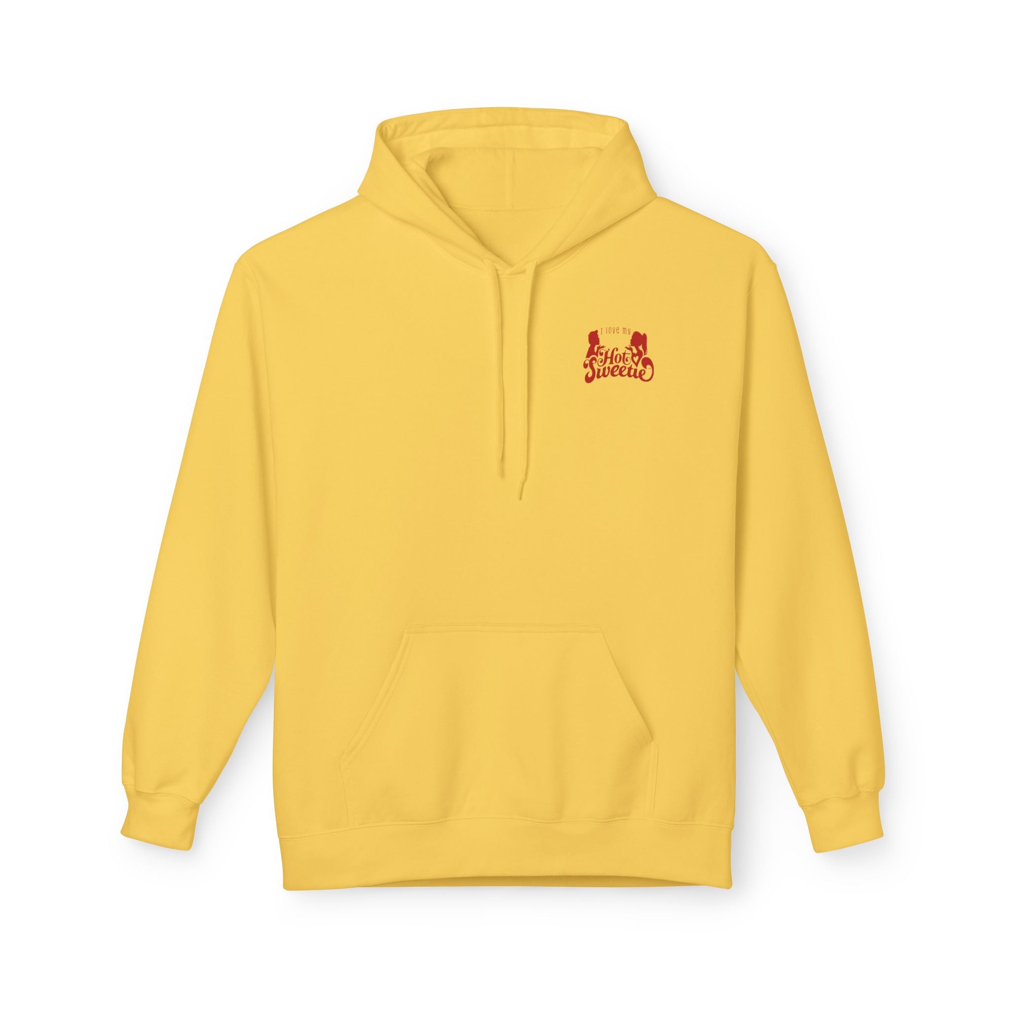 I Love My Hot Sweetie Hoodie, Unisex Fleece Pullover, Couples Christmas Gift, Valentine's Day Apparel, Cute Relationship Hoodie, Softstyle [...]