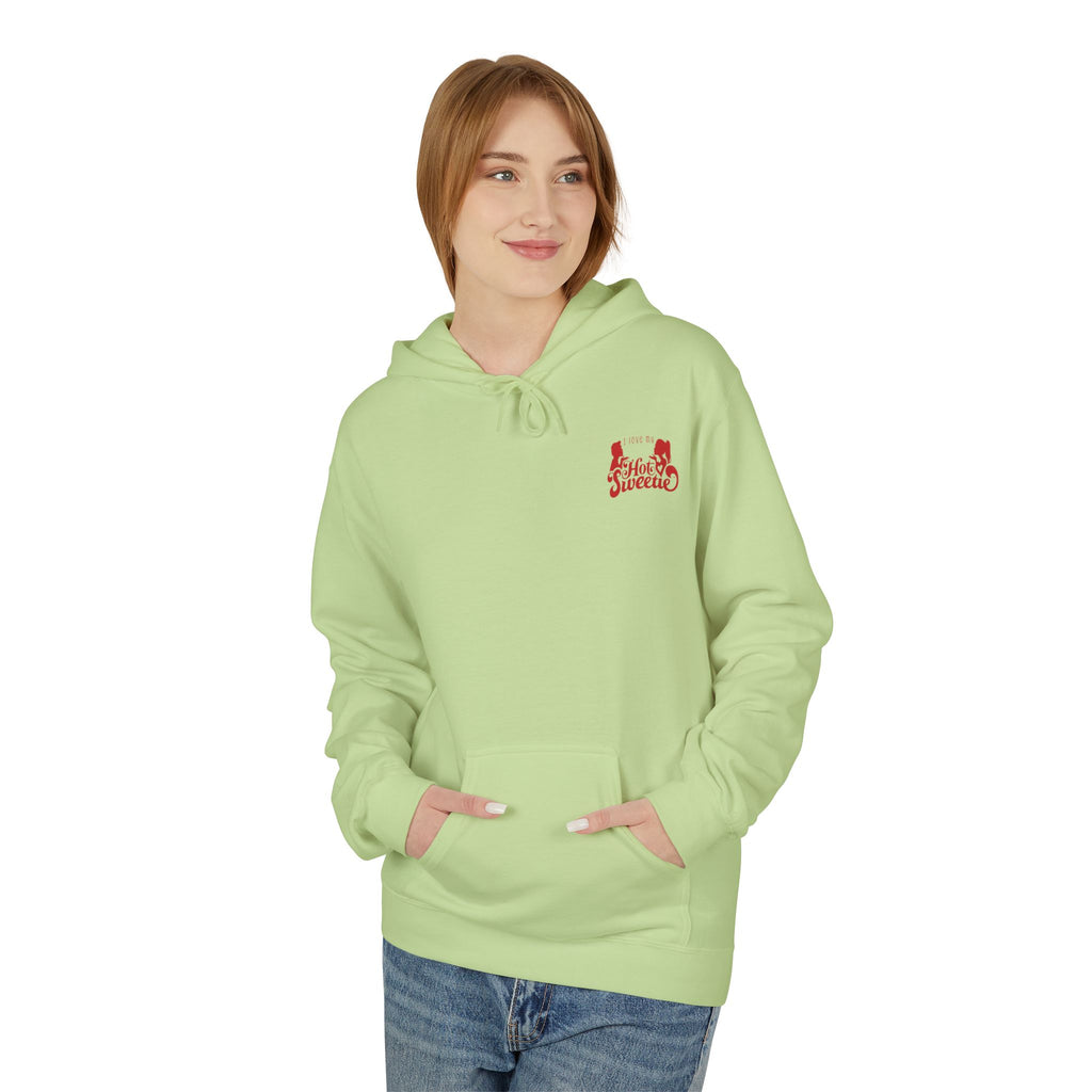I Love My Hot Sweetie Hoodie, Unisex Fleece Pullover, Couples Christmas Gift, Valentine's Day Apparel, Cute Relationship Hoodie, Softstyle [...]