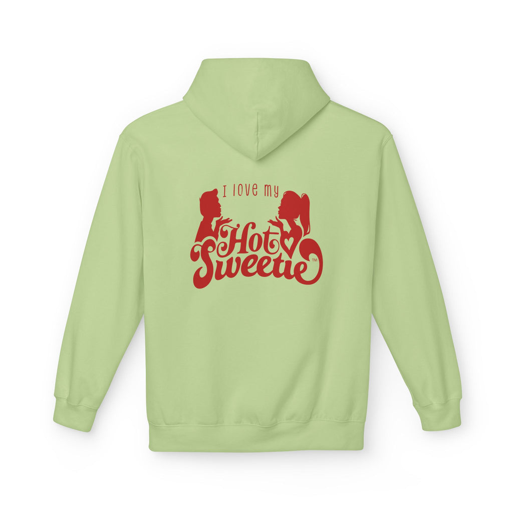 I Love My Hot Sweetie Hoodie, Unisex Fleece Pullover, Couples Christmas Gift, Valentine's Day Apparel, Cute Relationship Hoodie, Softstyle [...]