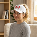 "I Love My Hot Sweetie" Retro Script Embroidered Hat