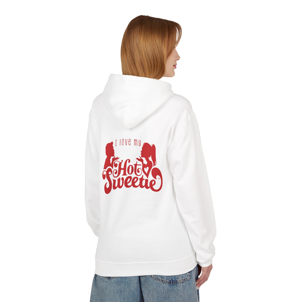 I Love My Hot Sweetie Hoodie, Unisex Fleece Pullover, Couples Christmas Gift, Valentine's Day Apparel, Cute Relationship Hoodie, Softstyle [...]