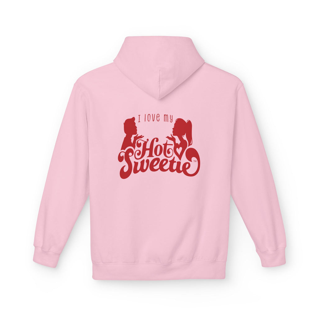 I Love My Hot Sweetie Hoodie, Unisex Fleece Pullover, Couples Christmas Gift, Valentine's Day Apparel, Cute Relationship Hoodie, Softstyle [...]