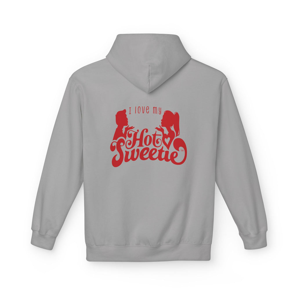 I Love My Hot Sweetie Hoodie, Unisex Fleece Pullover, Couples Christmas Gift, Valentine's Day Apparel, Cute Relationship Hoodie, Softstyle [...]