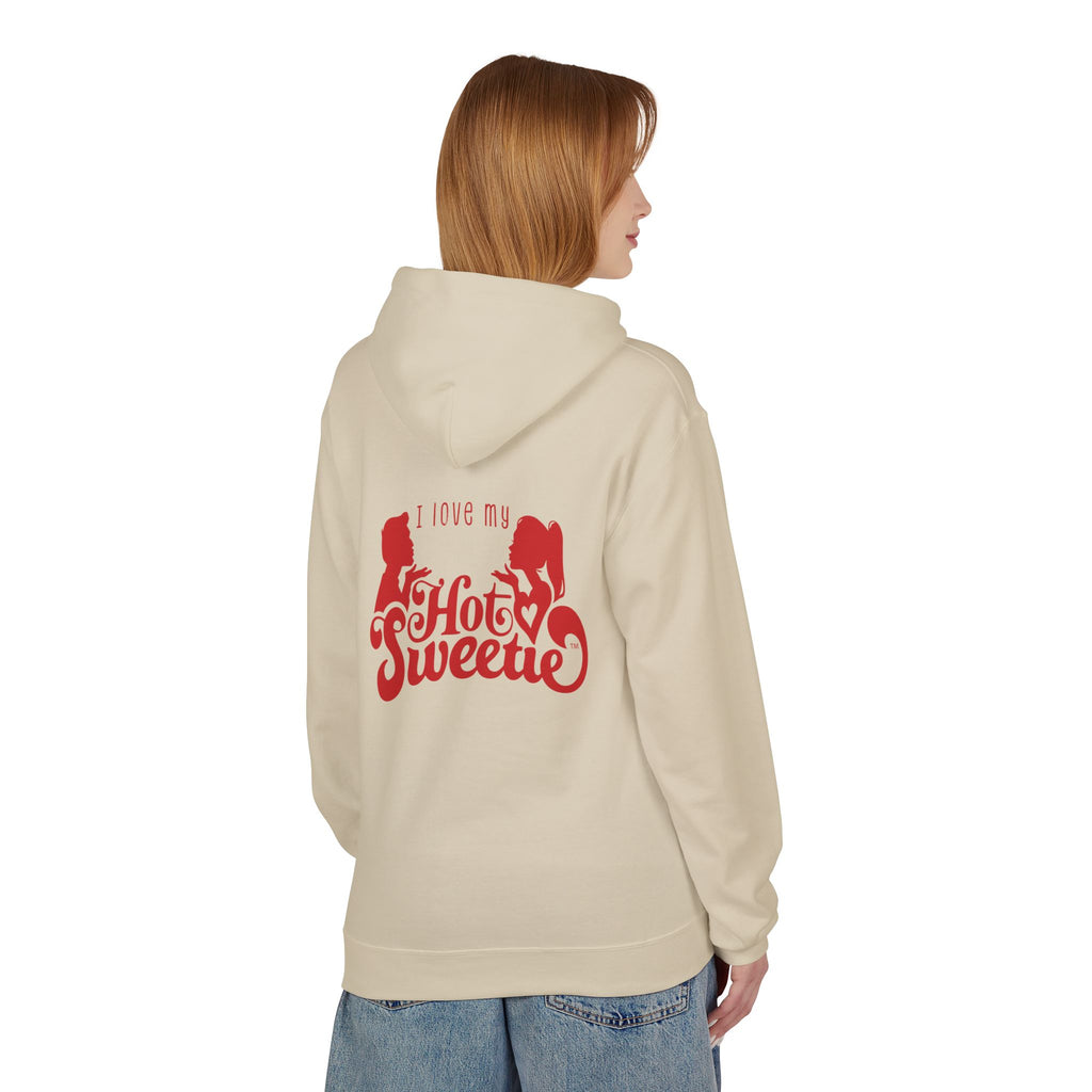 I Love My Hot Sweetie Hoodie, Unisex Fleece Pullover, Couples Christmas Gift, Valentine's Day Apparel, Cute Relationship Hoodie, Softstyle [...]