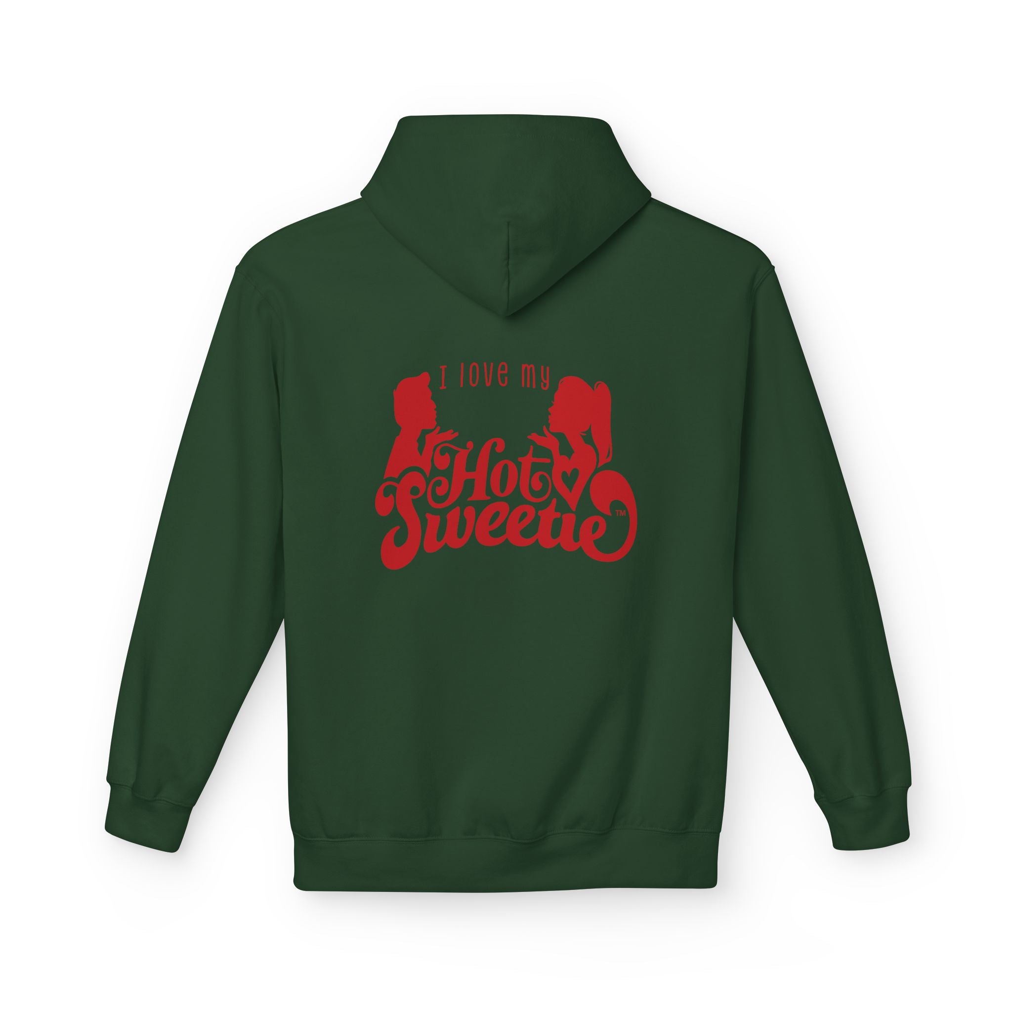 I Love My Hot Sweetie Hoodie, Unisex Fleece Pullover, Couples Christmas Gift, Valentine's Day Apparel, Cute Relationship Hoodie, Softstyle [...]