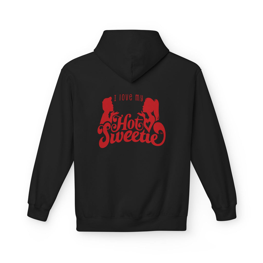 I Love My Hot Sweetie Hoodie, Unisex Fleece Pullover, Couples Christmas Gift, Valentine's Day Apparel, Cute Relationship Hoodie, Softstyle [...]