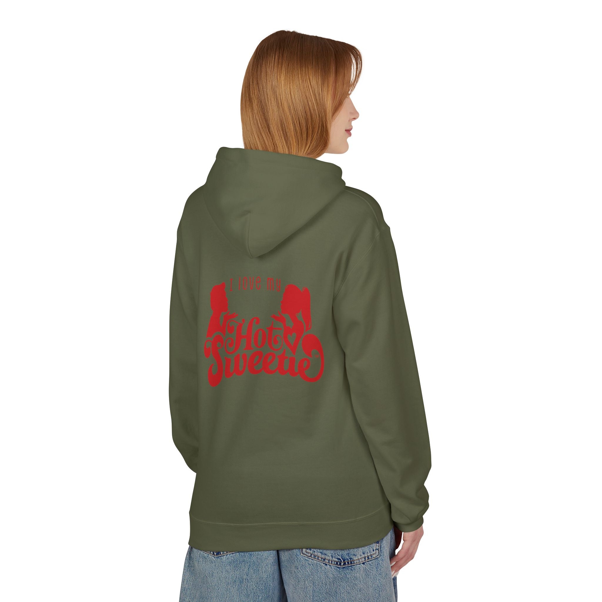 I Love My Hot Sweetie Hoodie, Unisex Fleece Pullover, Couples Christmas Gift, Valentine's Day Apparel, Cute Relationship Hoodie, Softstyle [...]