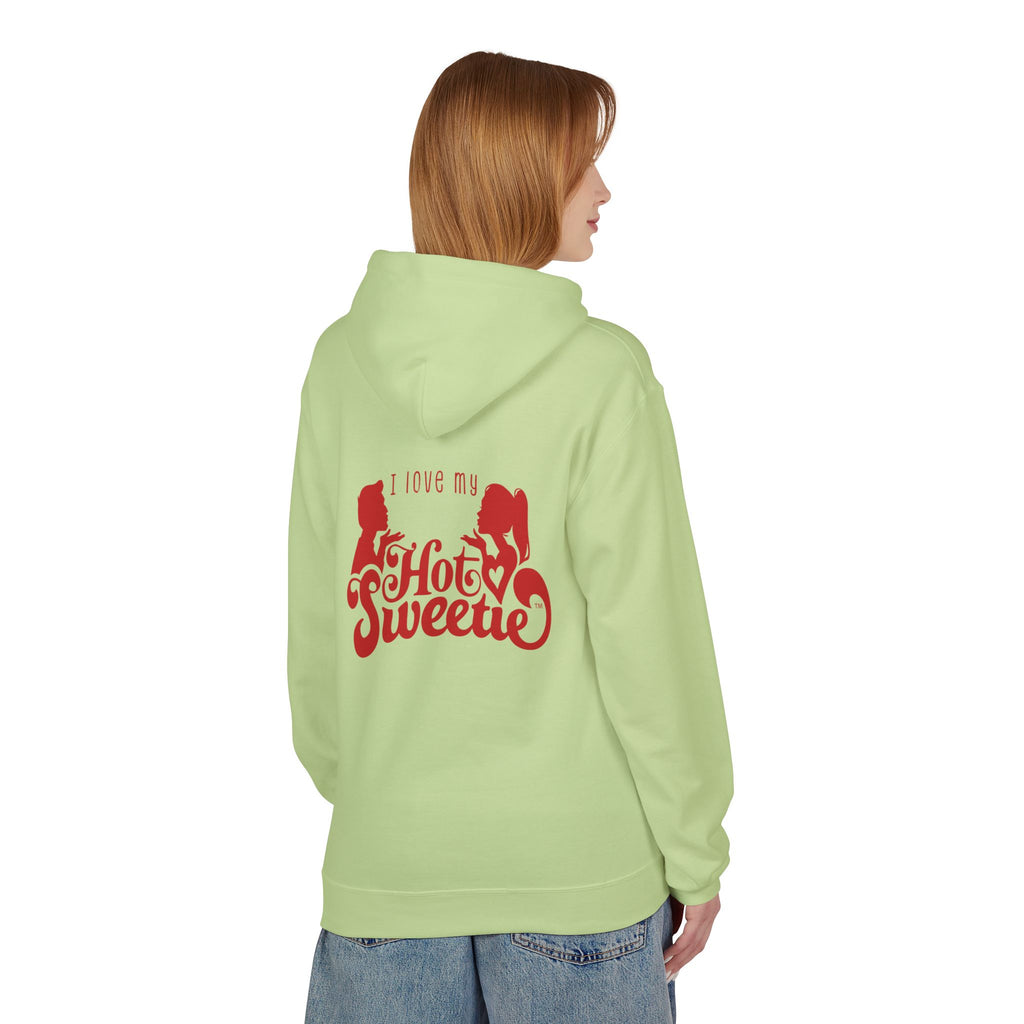 I Love My Hot Sweetie Hoodie, Unisex Fleece Pullover, Couples Christmas Gift, Valentine's Day Apparel, Cute Relationship Hoodie, Softstyle [...]