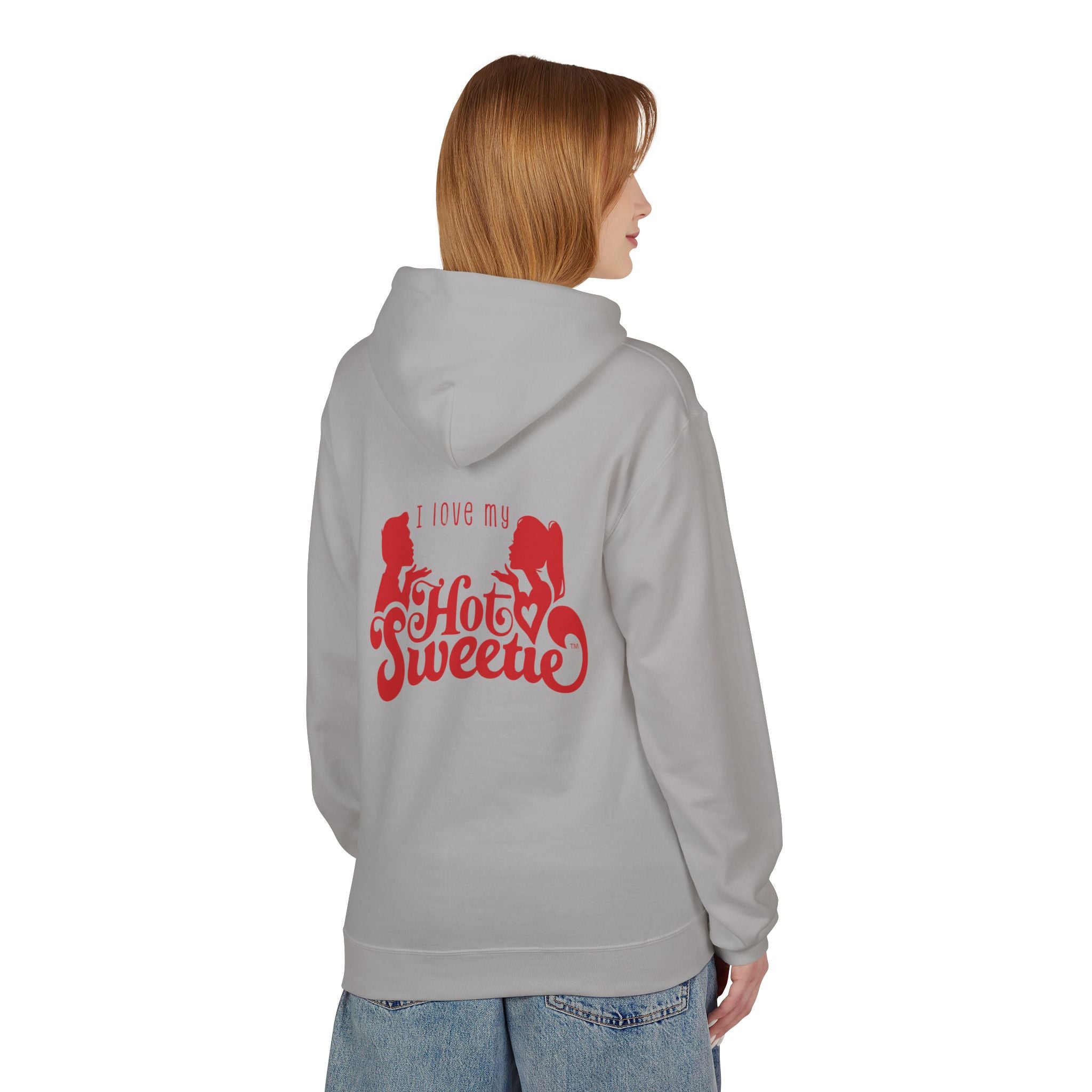 I Love My Hot Sweetie Hoodie, Unisex Fleece Pullover, Couples Christmas Gift, Valentine's Day Apparel, Cute Relationship Hoodie, Softstyle [...]