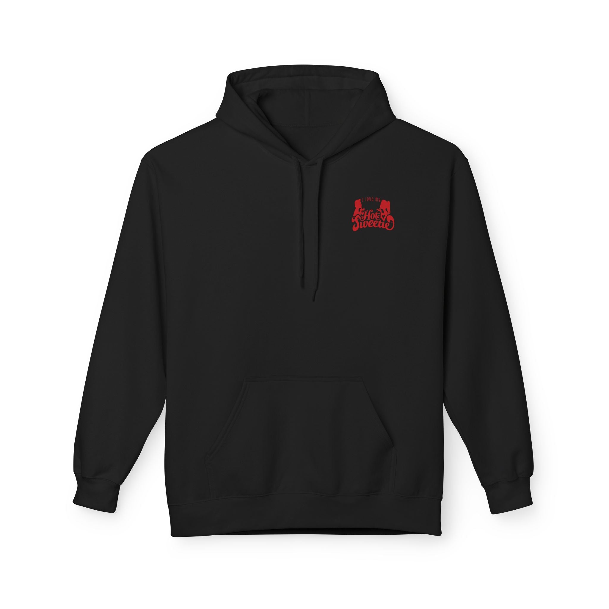 I Love My Hot Sweetie Hoodie, Unisex Fleece Pullover, Couples Christmas Gift, Valentine's Day Apparel, Cute Relationship Hoodie, Softstyle [...]