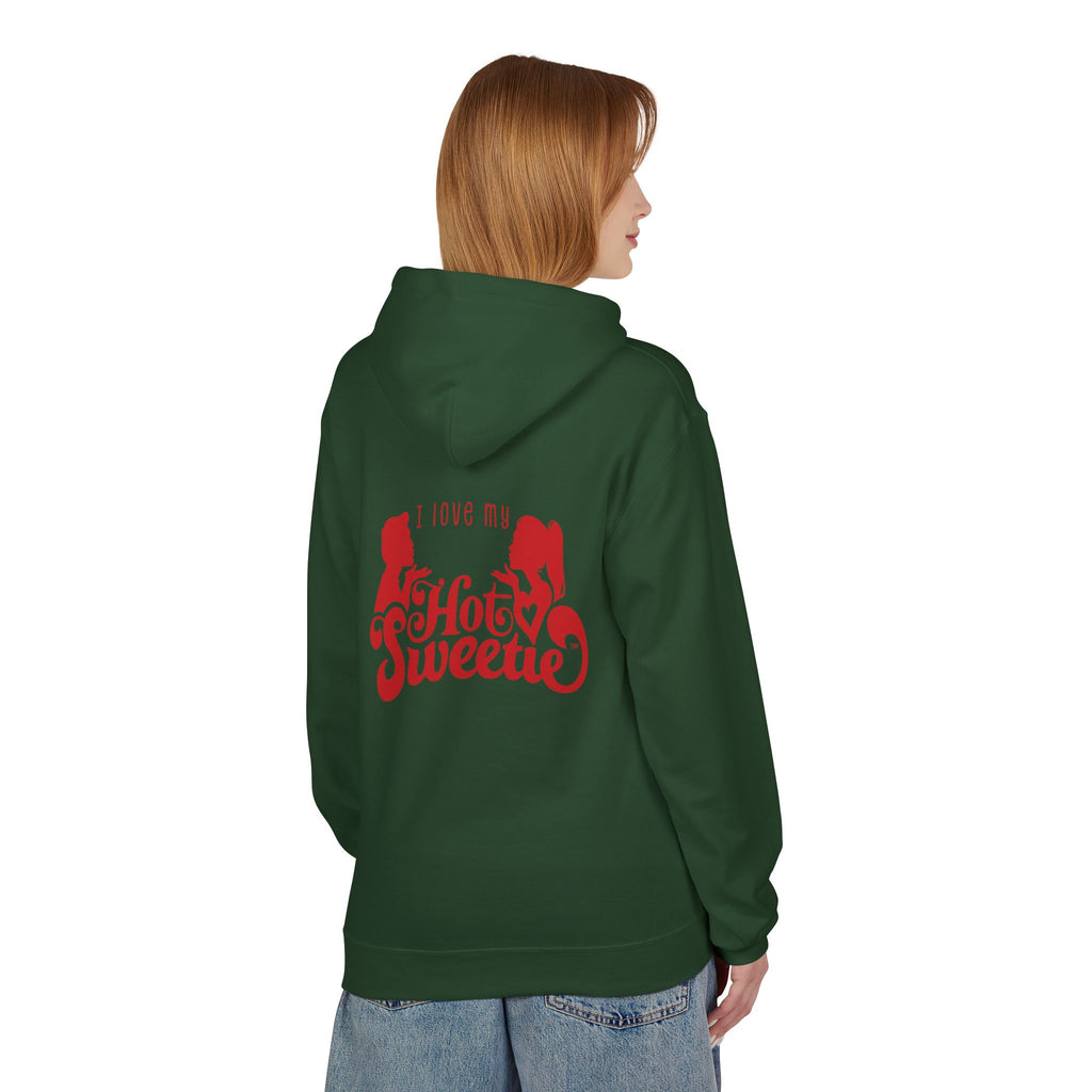 I Love My Hot Sweetie Hoodie, Unisex Fleece Pullover, Couples Christmas Gift, Valentine's Day Apparel, Cute Relationship Hoodie, Softstyle [...]