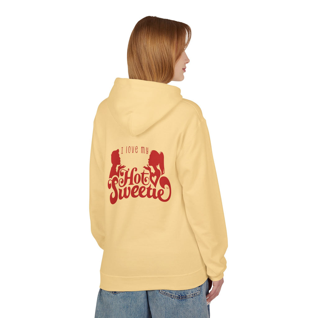 I Love My Hot Sweetie Hoodie, Unisex Fleece Pullover, Couples Christmas Gift, Valentine's Day Apparel, Cute Relationship Hoodie, Softstyle [...]