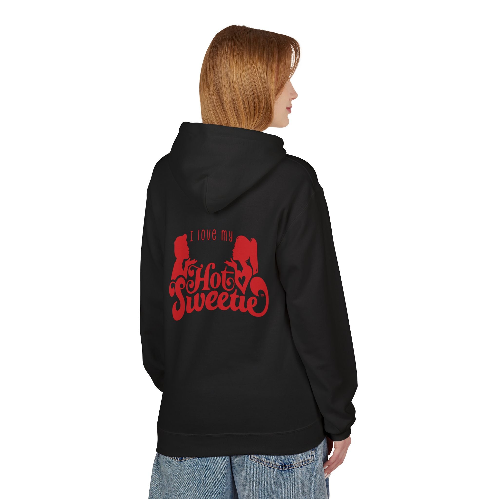 I Love My Hot Sweetie Hoodie, Unisex Fleece Pullover, Couples Christmas Gift, Valentine's Day Apparel, Cute Relationship Hoodie, Softstyle [...]