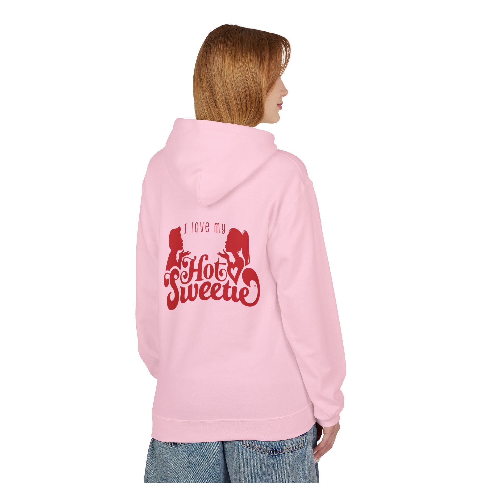 I Love My Hot Sweetie Hoodie, Unisex Fleece Pullover, Couples Christmas Gift, Valentine's Day Apparel, Cute Relationship Hoodie, Softstyle [...]