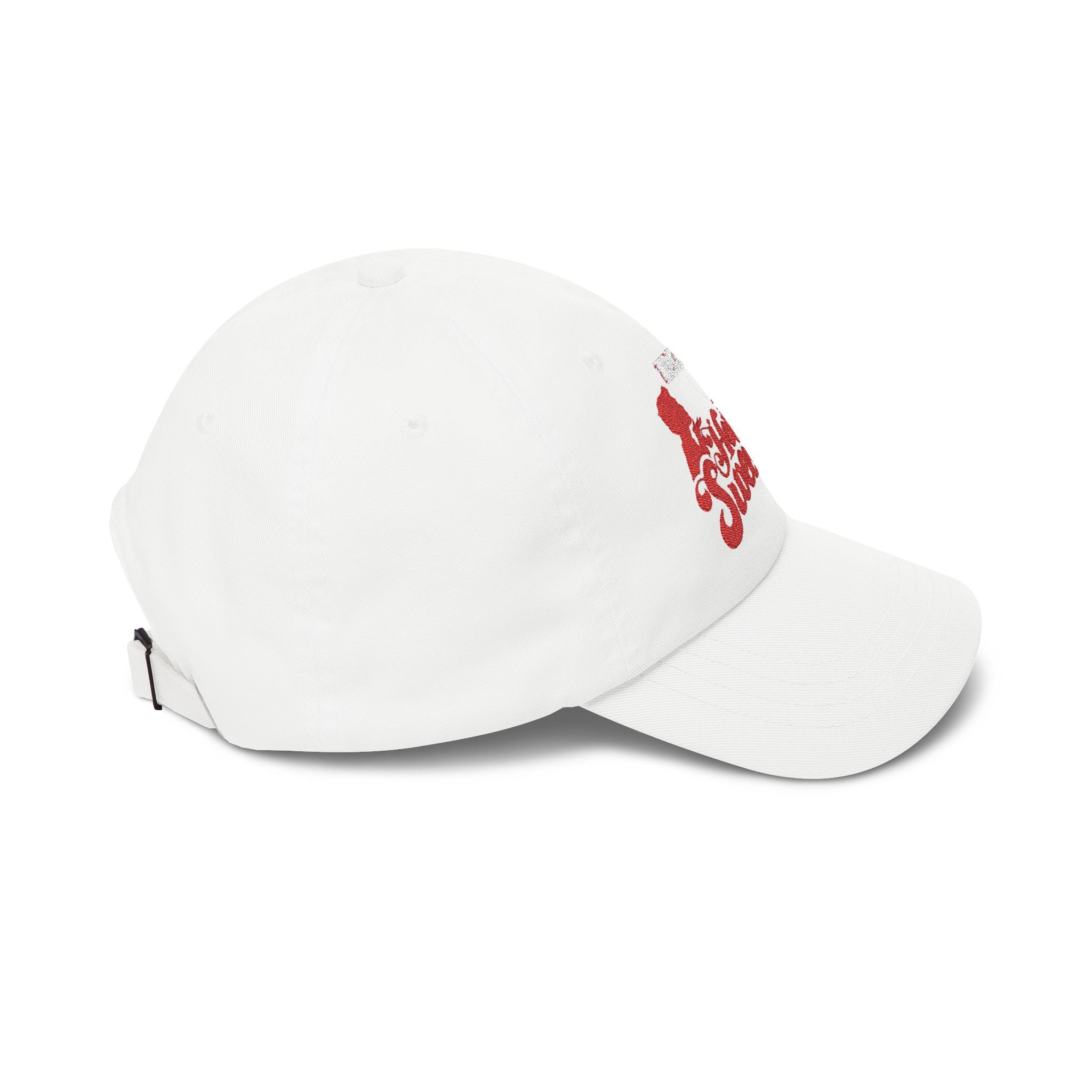 "I Love My Hot Sweetie" Retro Script Embroidered Hat