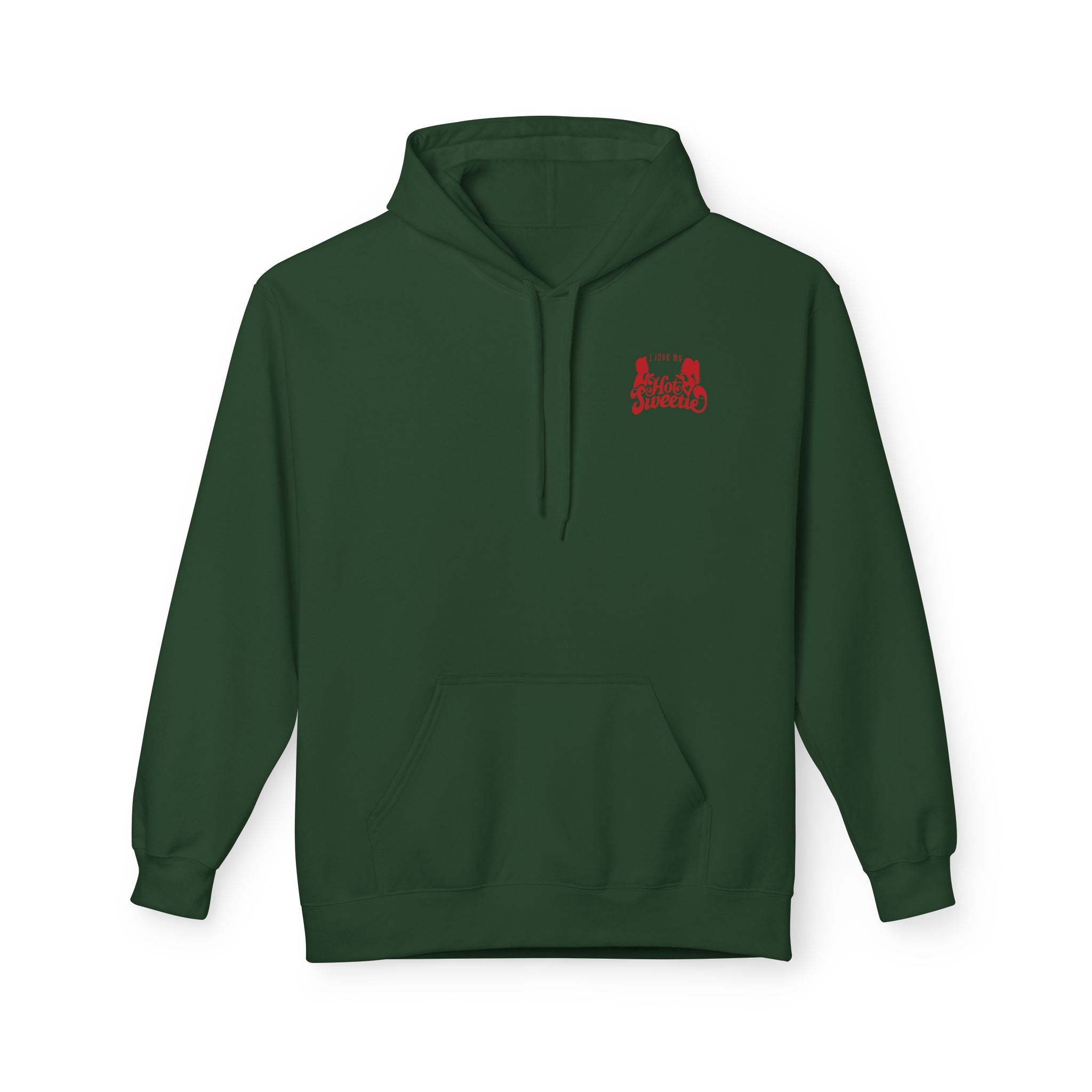I Love My Hot Sweetie Hoodie, Unisex Fleece Pullover, Couples Christmas Gift, Valentine's Day Apparel, Cute Relationship Hoodie, Softstyle [...]