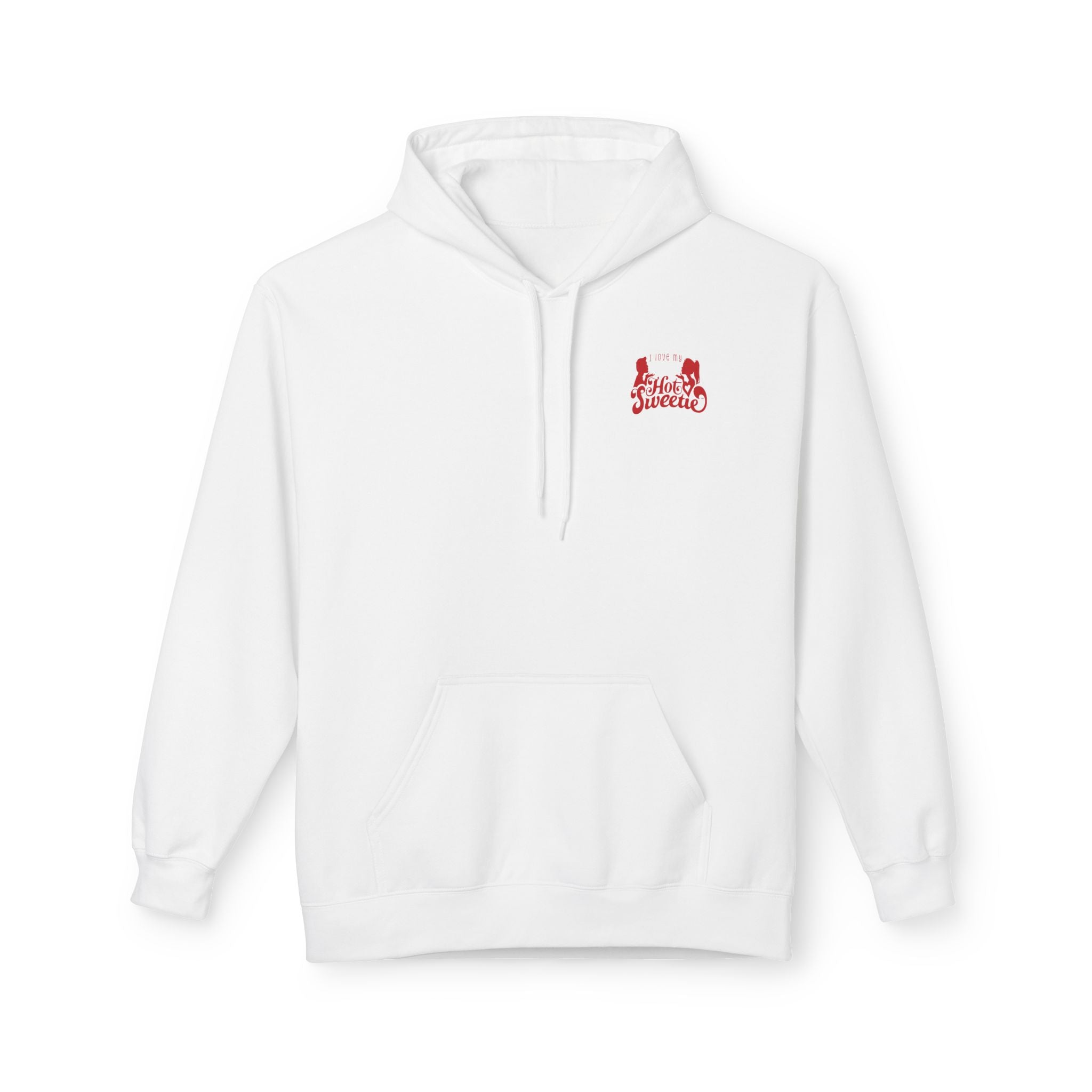 I Love My Hot Sweetie Hoodie, Unisex Fleece Pullover, Couples Christmas Gift, Valentine's Day Apparel, Cute Relationship Hoodie, Softstyle [...]